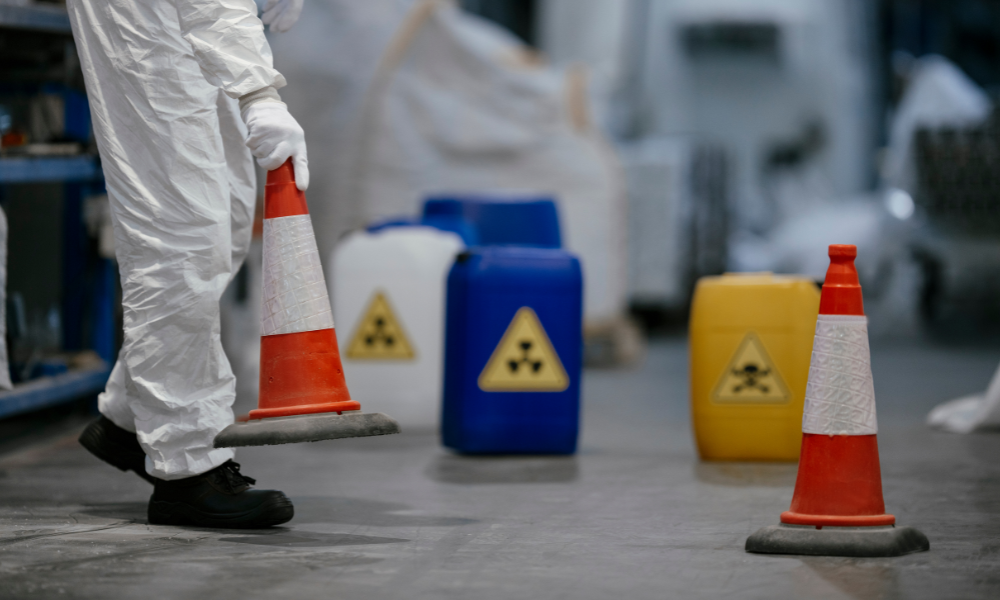 Prévention sur une zone dangereuse PTI