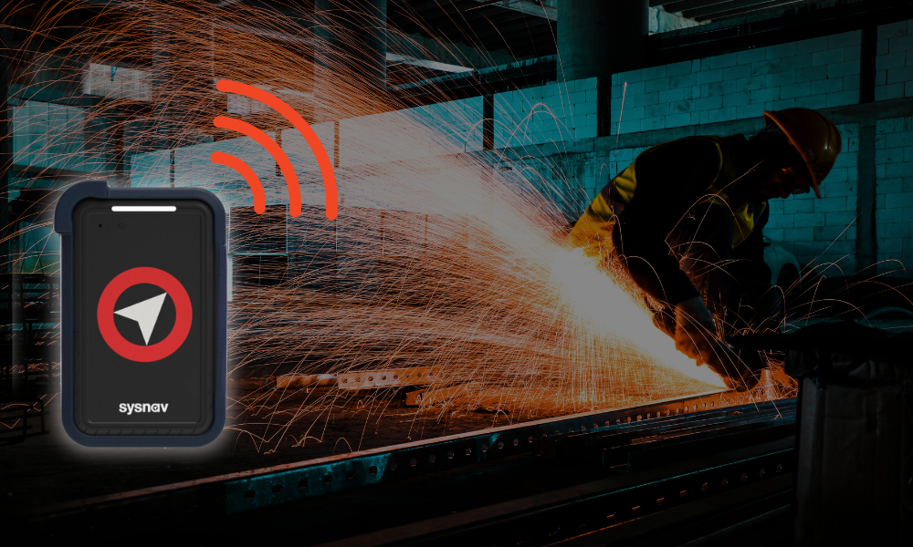 Boitier DATI pour travilleur isolé dans l'industrie